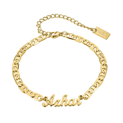 Mermaid - Custom Bracelet / Anklet - HouseofLx-18K Yellow Gold