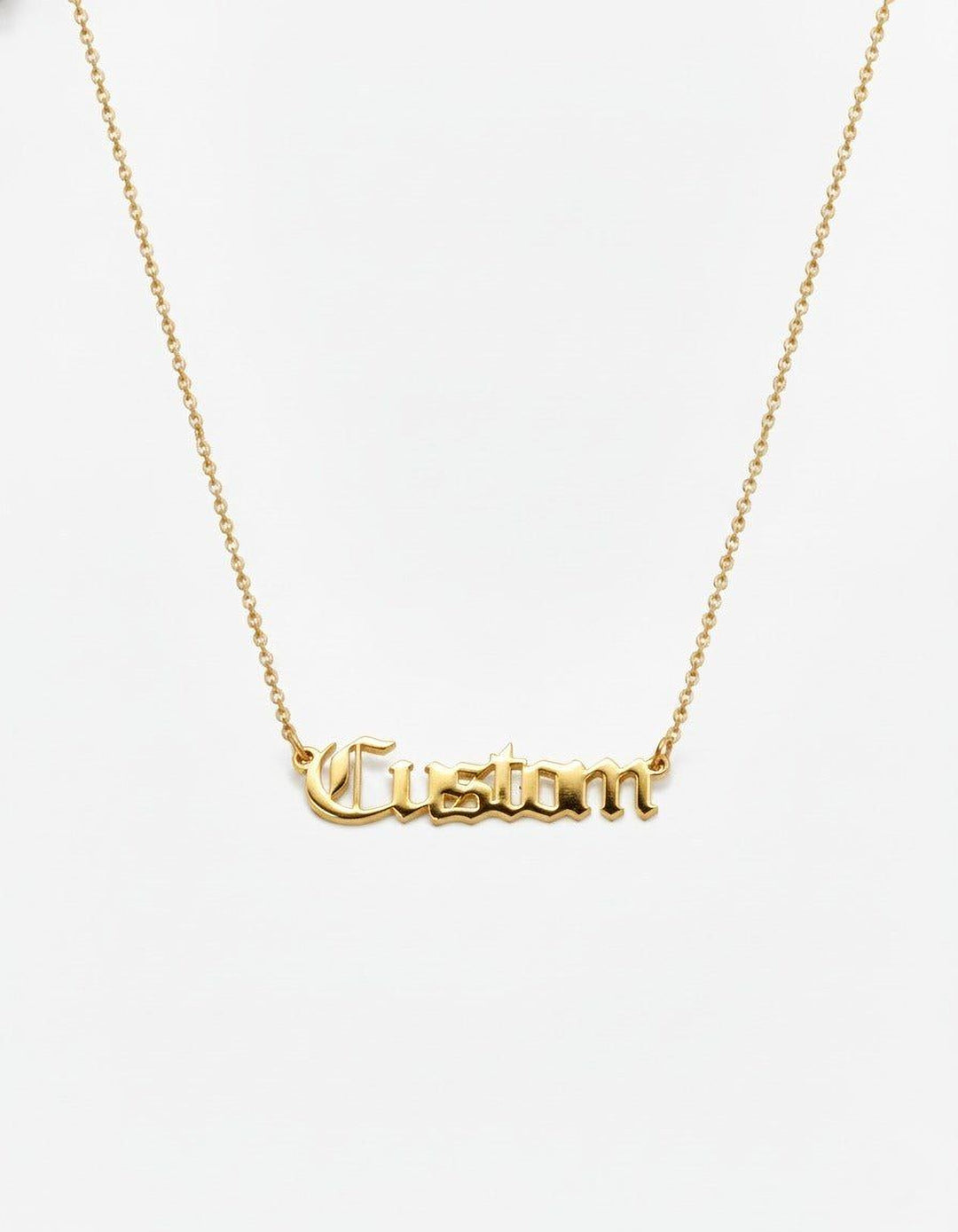 Supreme - Custom Necklace - HOUSE OF LX - 18K Yellow Gold