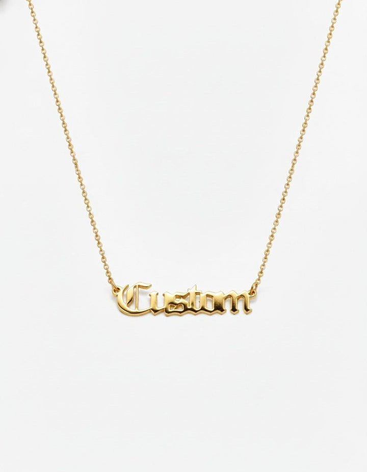 Supreme - Custom Necklace - HOUSE OF LX - 18K Yellow Gold