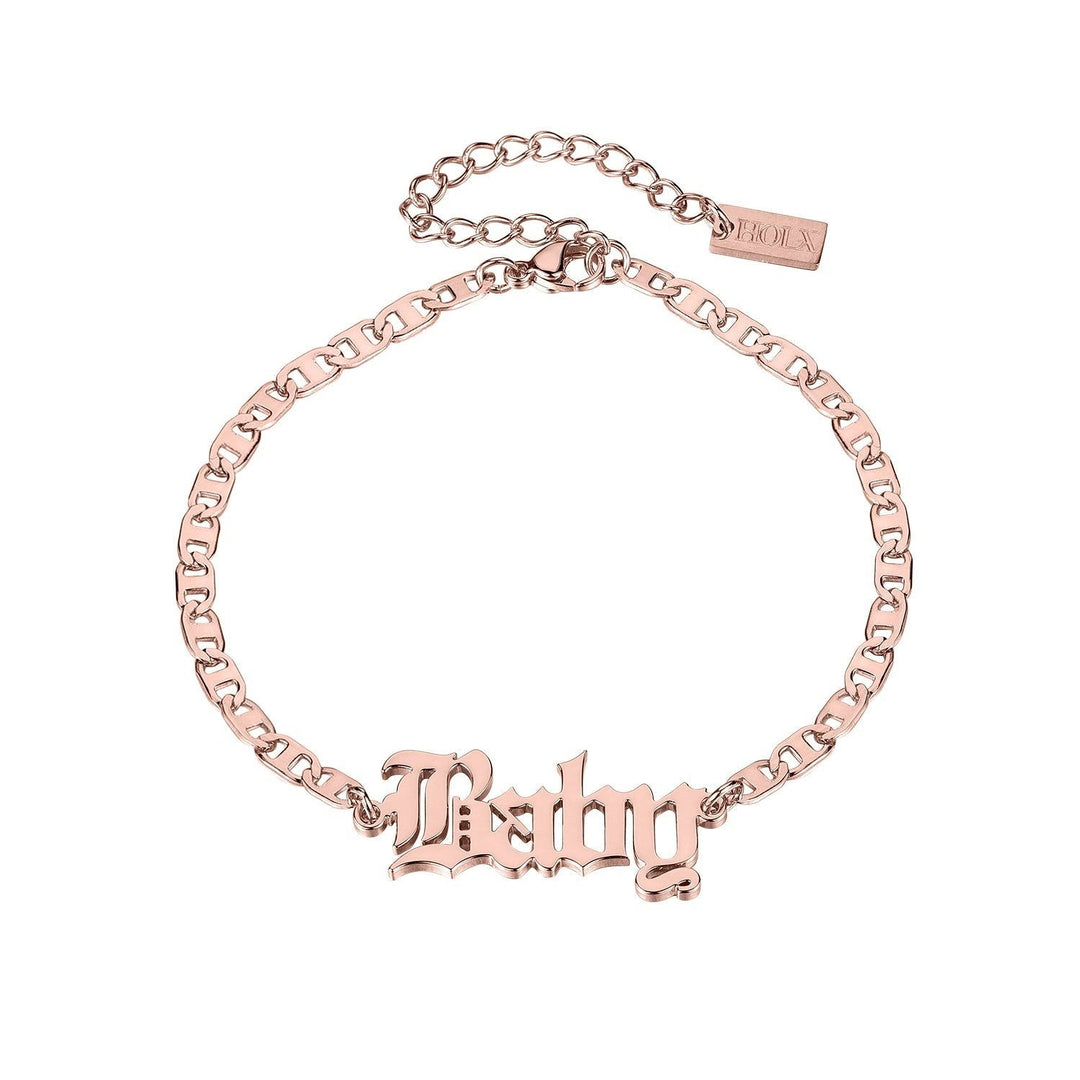 Supreme - Custom Bracelet / Anklet - HouseofLx-18K Rose Gold