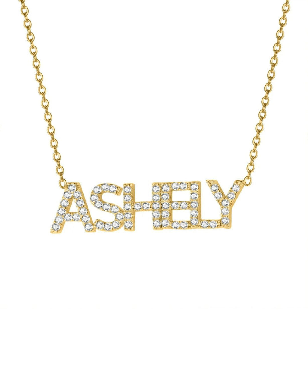 Royal Classic - Iced Out Custom Necklace - HouseofLx - 18K Yellow Gold