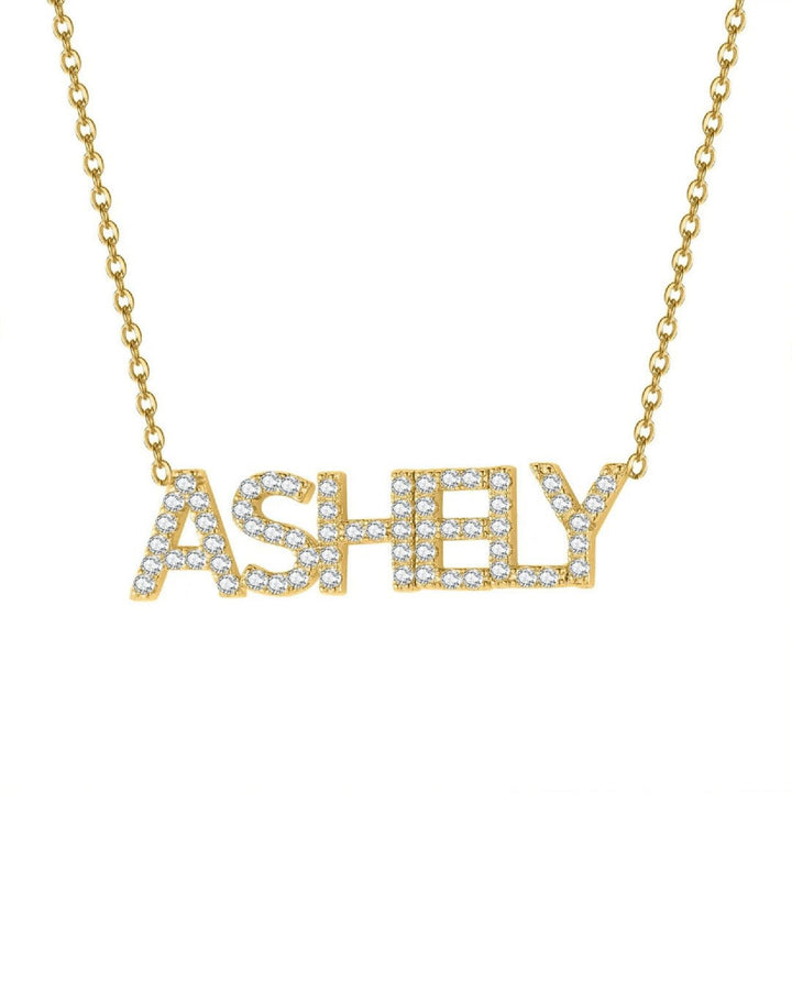 Royal Classic - Iced Out Custom Necklace - HouseofLx - 18K Yellow Gold