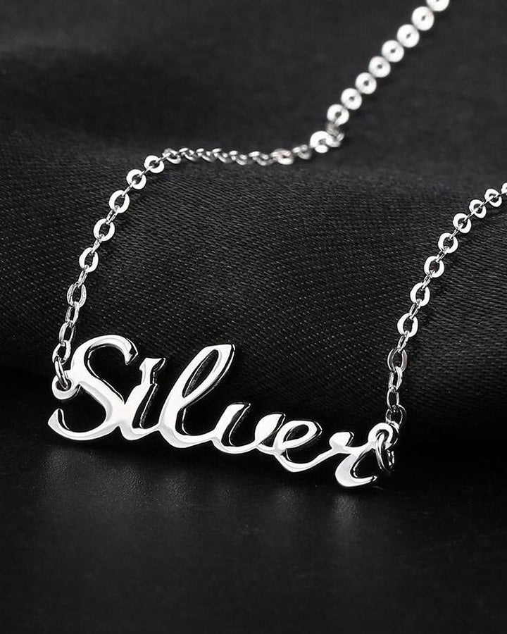 Rebel - Sterling Silver Custom Necklace - HouseofLx925 Sterling Silver