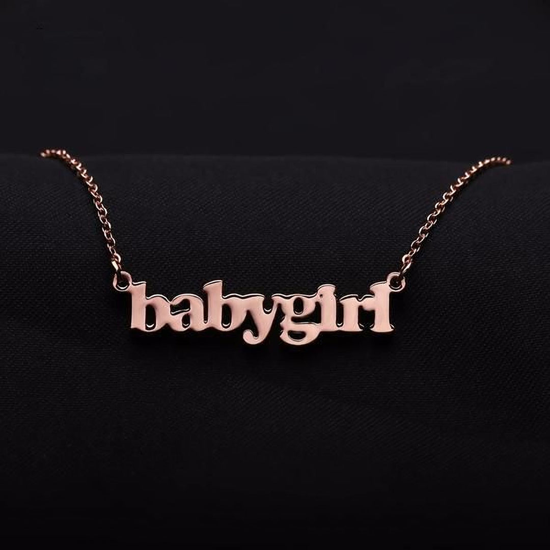 Iconic - Custom Necklace - HouseofLx18K Rose Gold