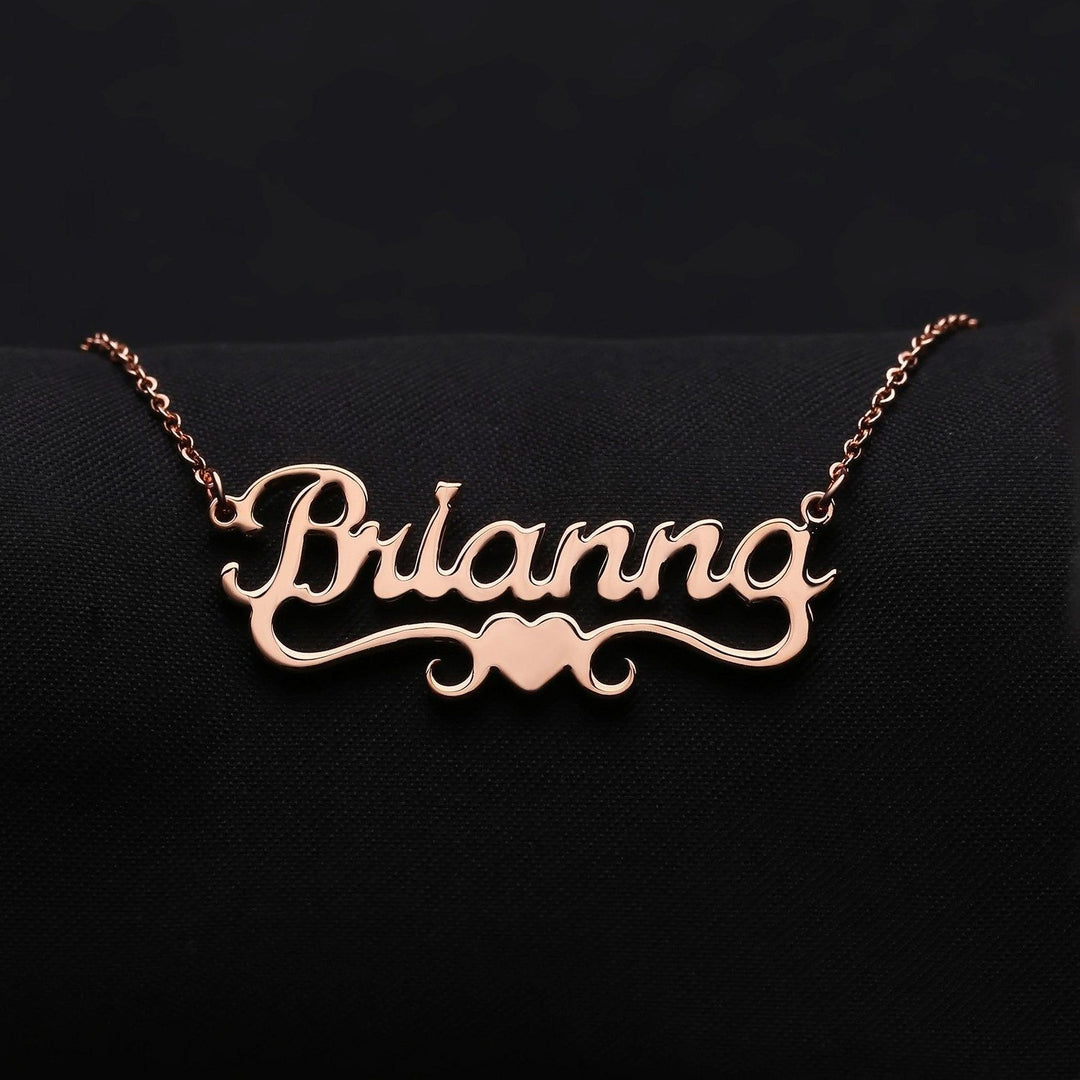 Hustler - Custom Necklace - HouseofLx18K Yellow Gold