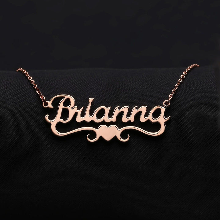 Hustler - Custom Necklace - HouseofLx18K Yellow Gold