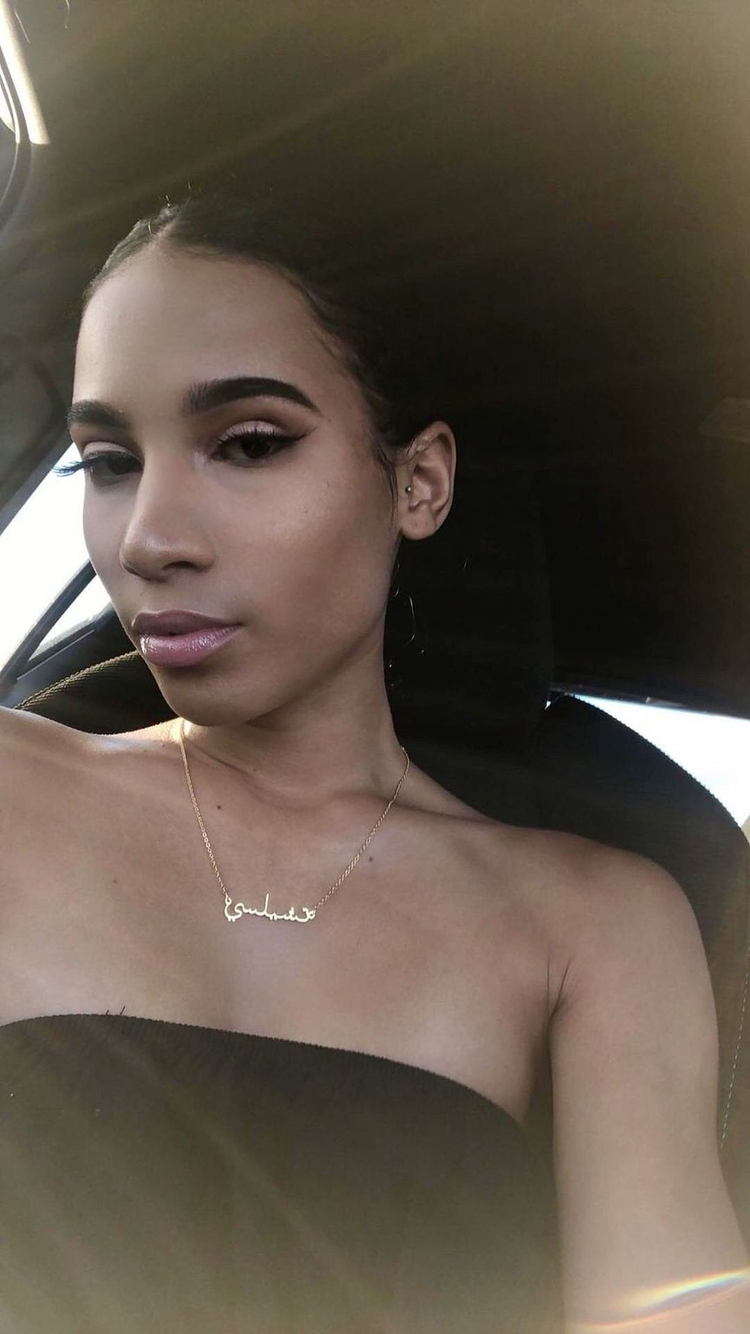 Arabic - Custom Name Necklace - HouseofLx18K White Gold