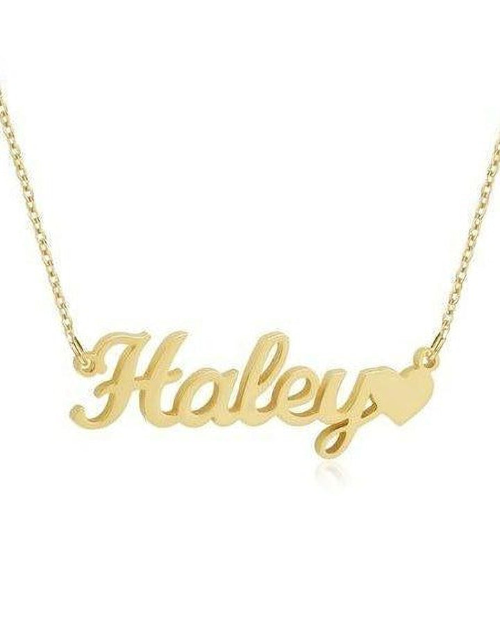 Heartbreaker - Custom Heart Necklace - HouseofLx18K Yellow Gold