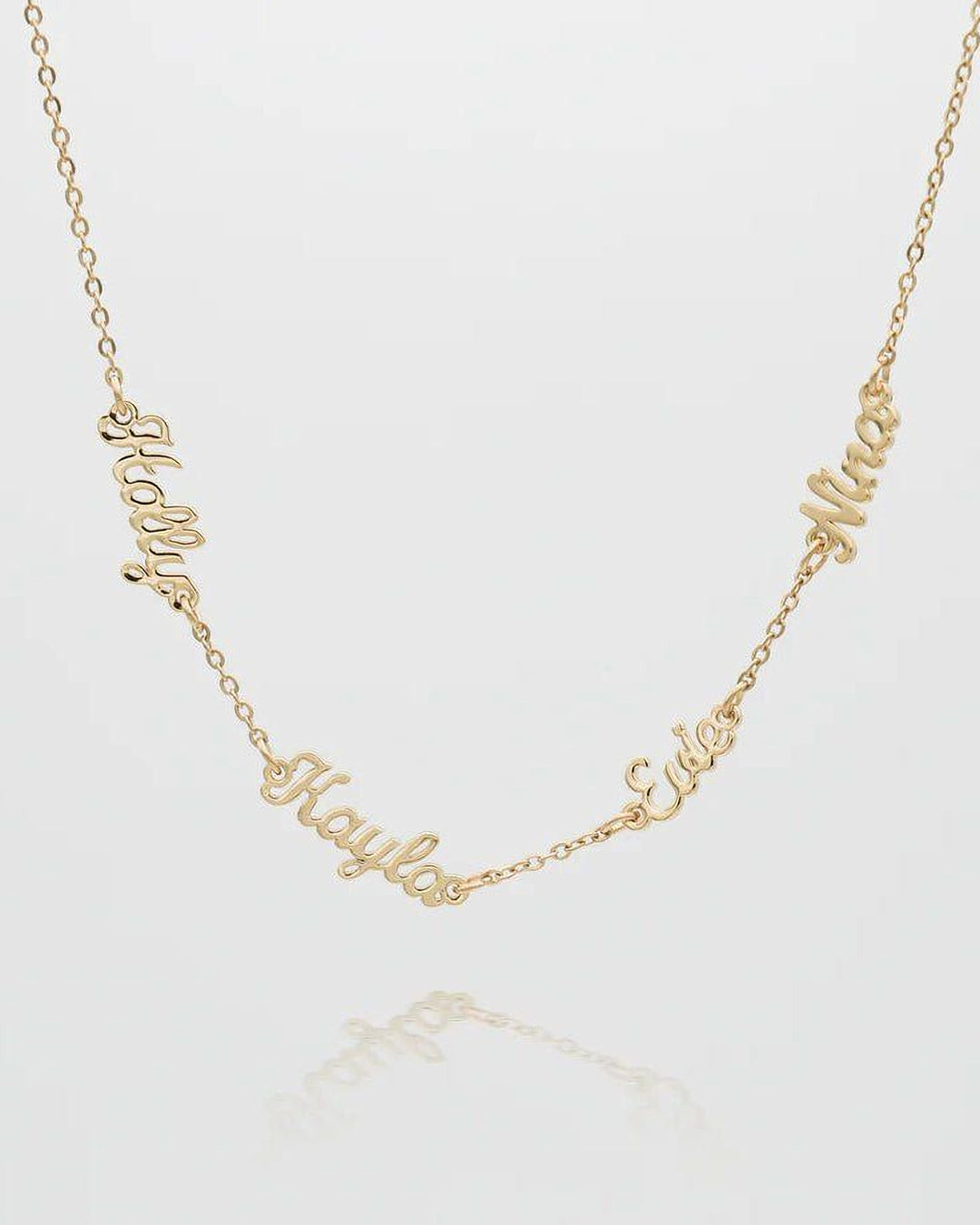 Rebel Multi - Custom Necklace - HOUSE OF LX - 18k Yellow Gold