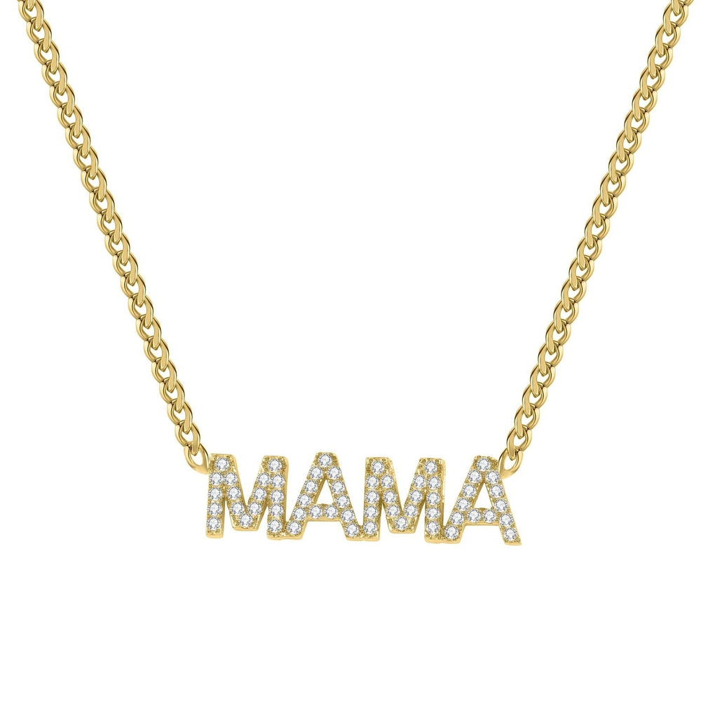 Royal - Iced Out Custom Necklace - HOUSE OF LX - 18K Yellow Gold