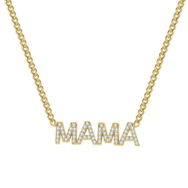 Royal - Iced Out Custom Necklace - HOUSE OF LX - 18K Yellow Gold