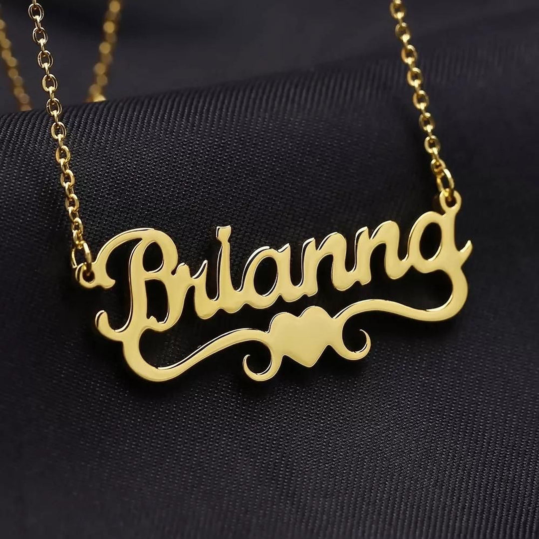Hustler - Custom Necklace - HouseofLx18K Yellow Gold