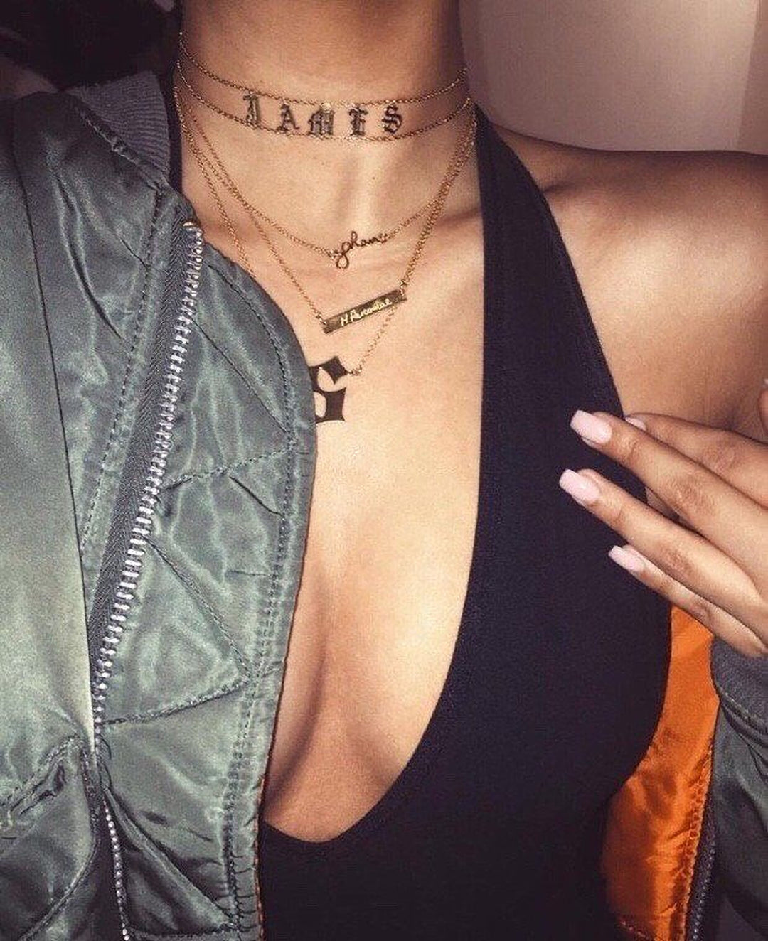Supreme - Custom Double Chain Choker - HouseofLx18K Yellow Gold