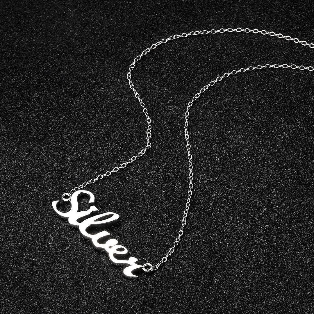 Rebel - Sterling Silver Custom Necklace - HouseofLx18K Yellow Gold
