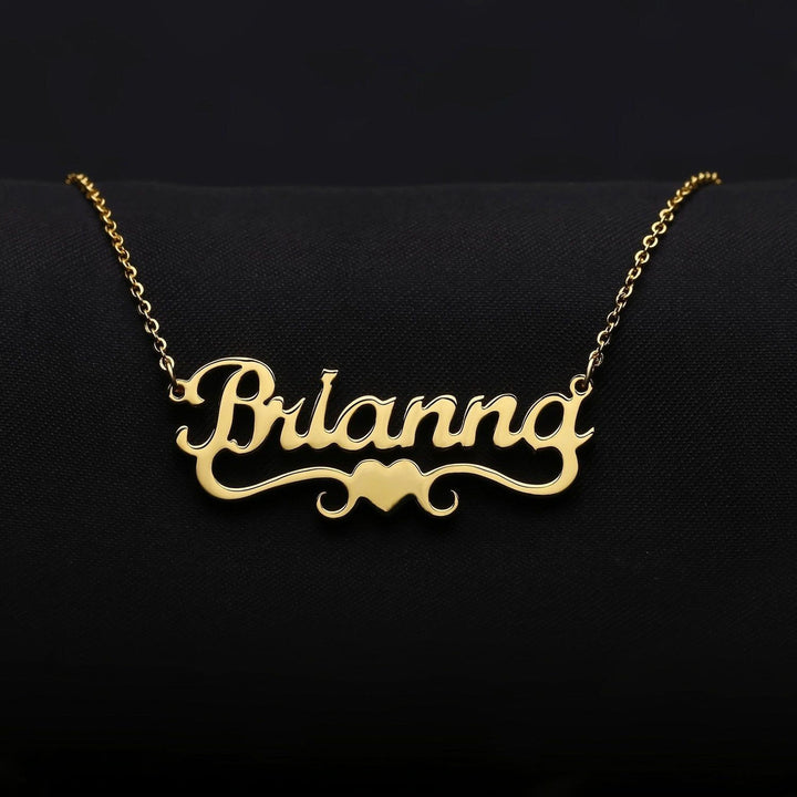 Hustler - Custom Necklace - HouseofLx18K Yellow Gold