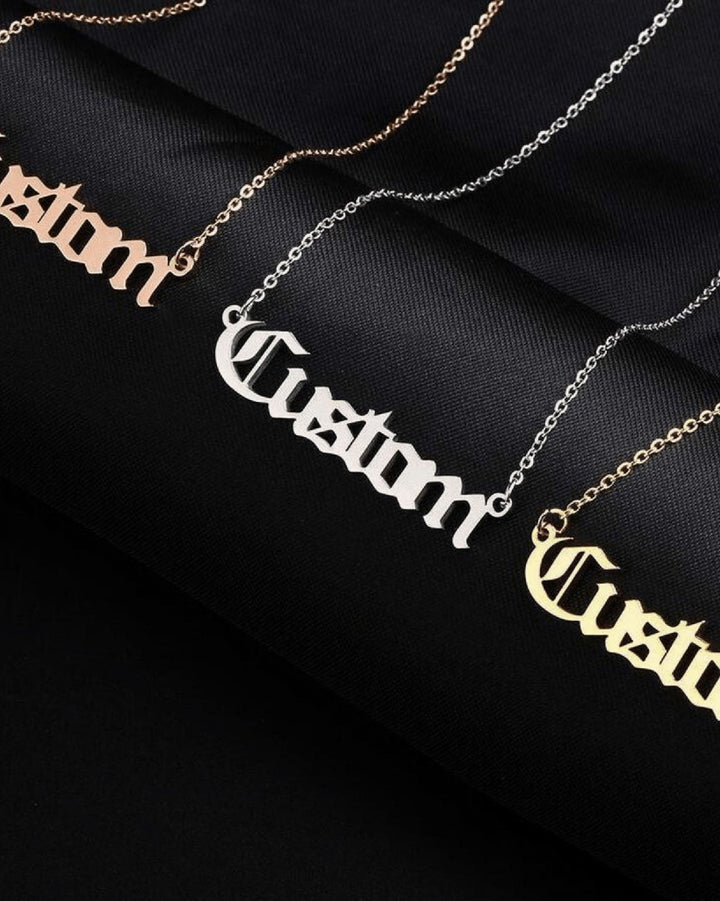 Supreme - Custom Necklace - HOUSE OF LX - 18K Yellow Gold