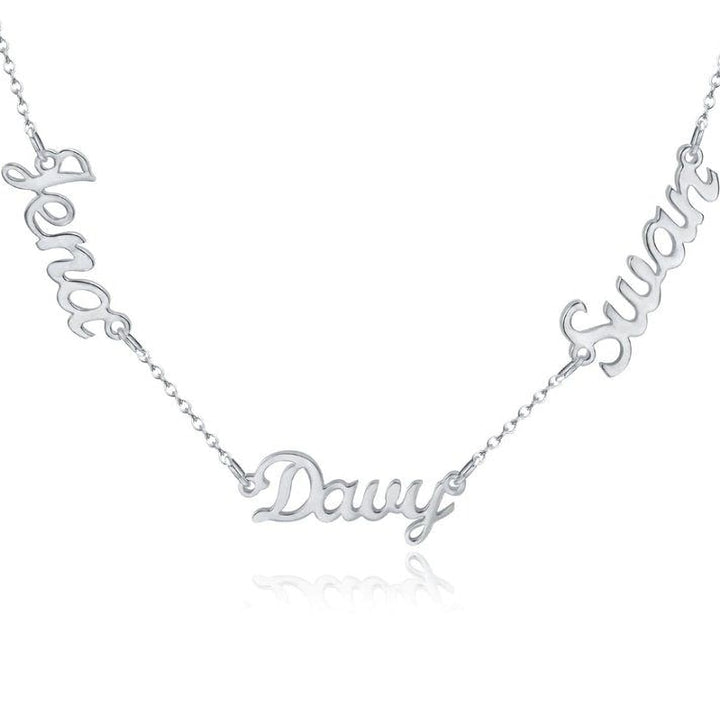 Rebel Multi - Custom Necklace - HouseofLx18K White Gold