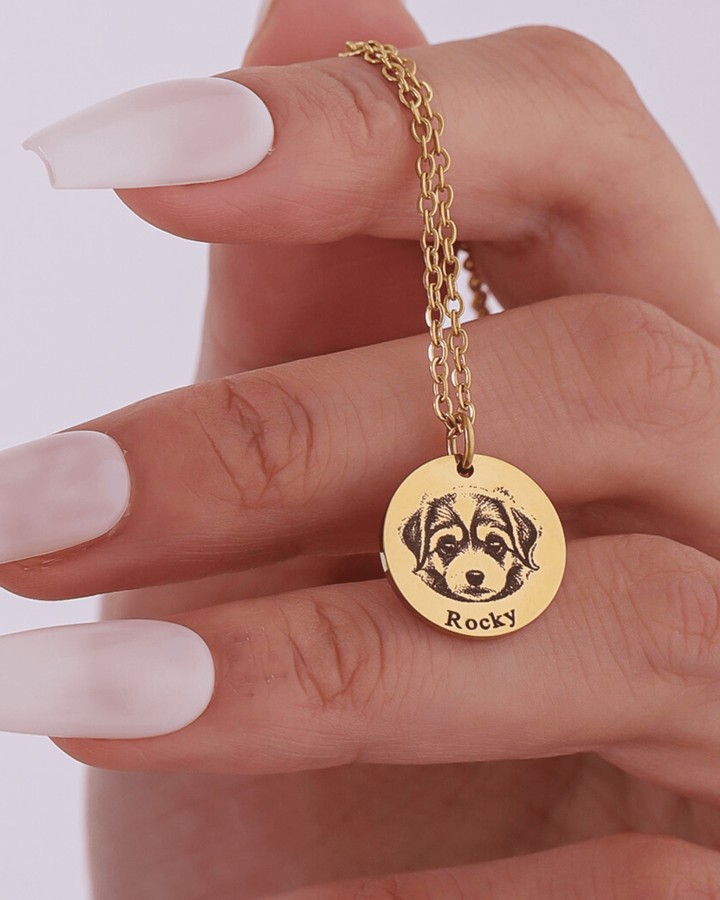 Adorable - Pet Face Necklace - HouseofLx - 18K Yellow Gold