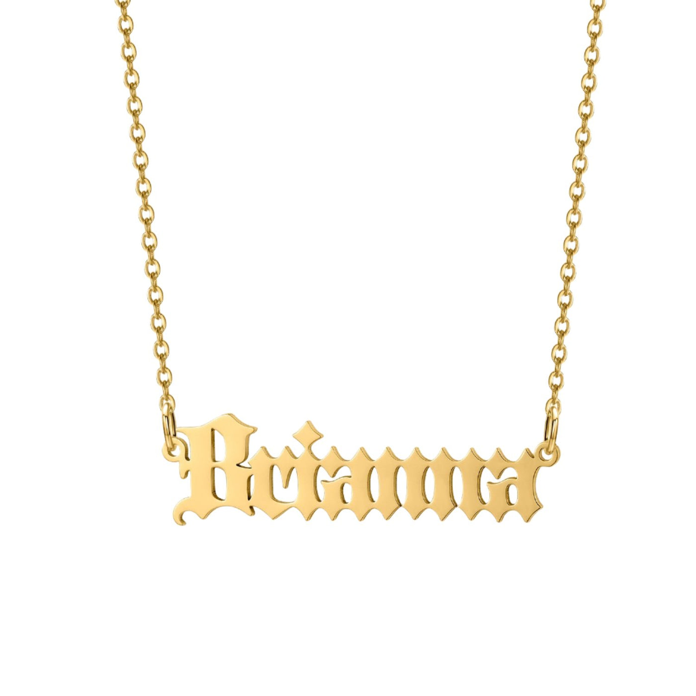 Alchemist - Custom Necklace - HouseofLx - 18K Yellow Gold