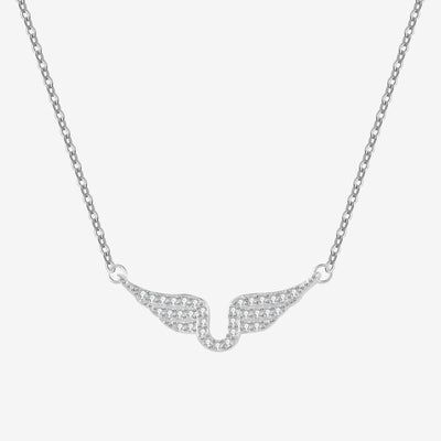 ANGEL OF PROTECTION NECKLACE - HouseofLx - 18K White Gold