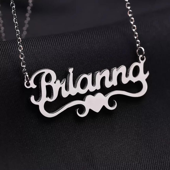 Hustler - Custom Necklace - HouseofLx18K White Gold