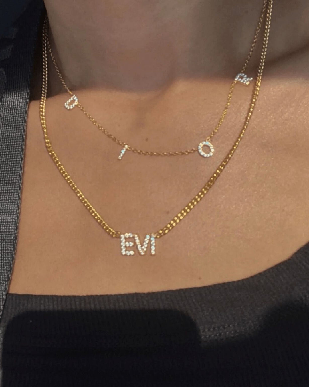 Royal Halo - Iced Out Custom Necklace - HouseofLx - 18K Yellow Gold