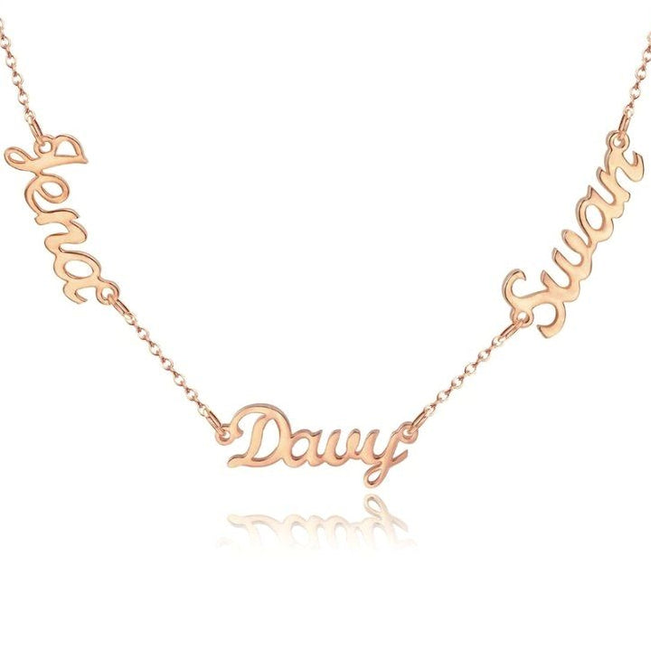 Rebel Multi - Custom Necklace - HouseofLx18K Rose Gold