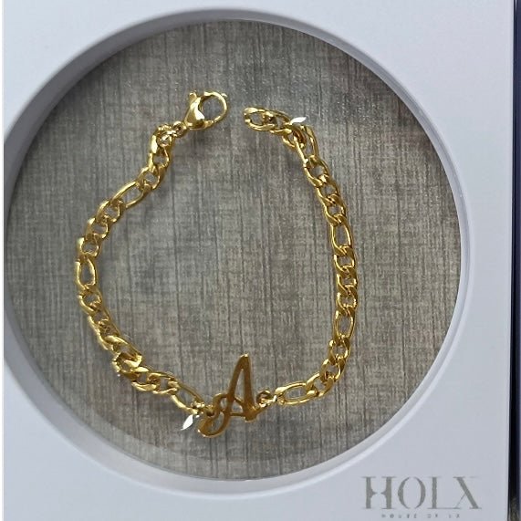 Empress - Initial Bracelet - HouseofLx - 18K Yellow Gold