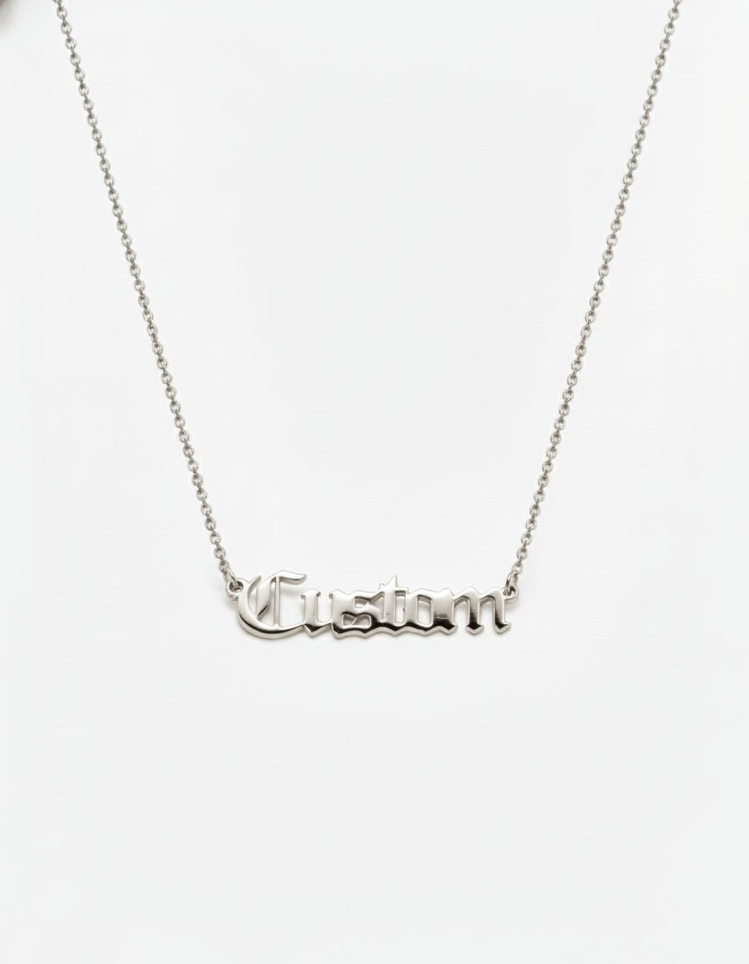 Supreme - Custom Necklace - HOUSE OF LX - 18K White Gold