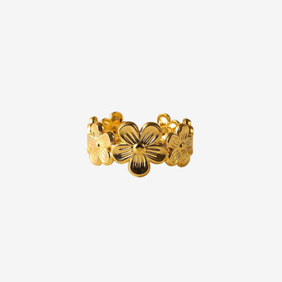 Fantasy - Flower Ring - HouseofLx - Gold