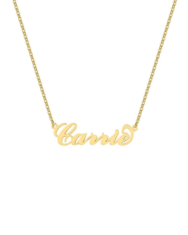 X And The City - Custom Necklace - HouseofLx - 18K Yellow Gold