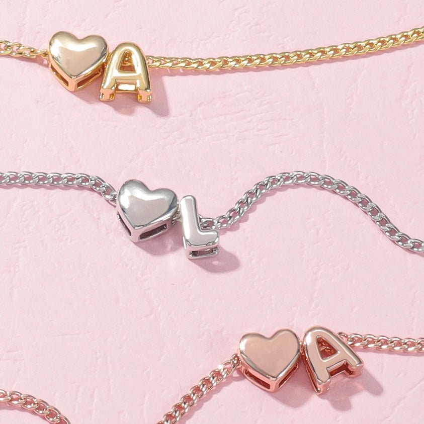 Helium Charms - Custom Friendship Bracelet / Anklet - HouseofLx - 18K Yellow Gold