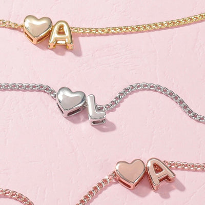 Helium Charms - Custom Friendship Bracelet / Anklet - HouseofLx - 18K Yellow Gold