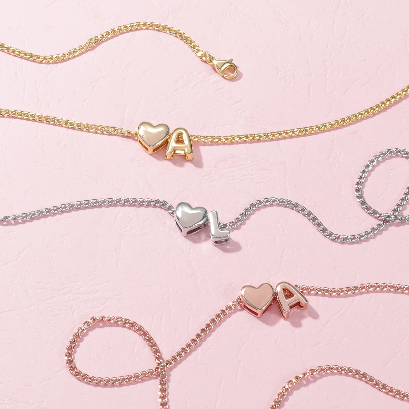 Helium Charms - Custom Necklace - HouseofLx - 18K Rose Gold