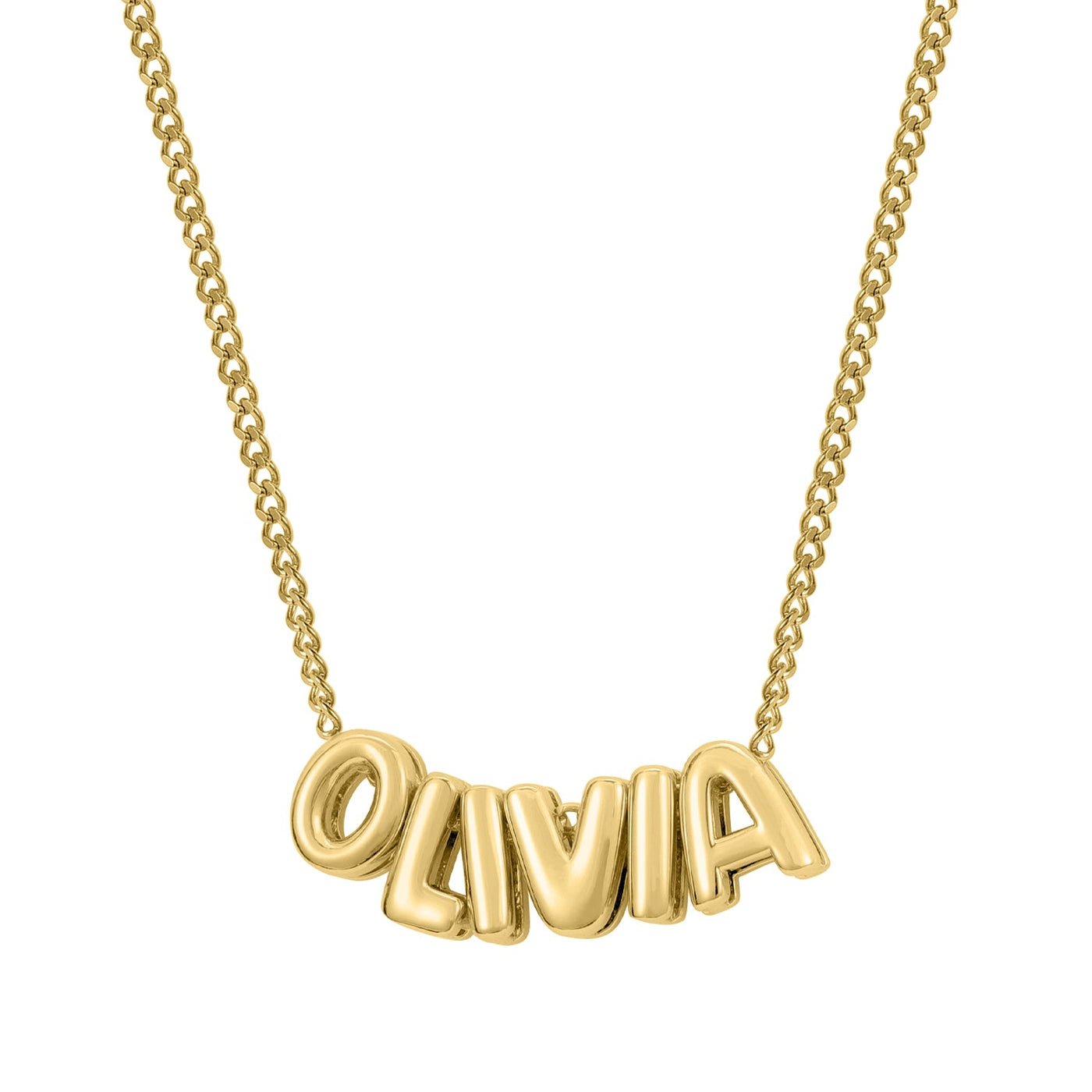 Helium Charms - Custom Necklace - HouseofLx - 18K Yellow Gold