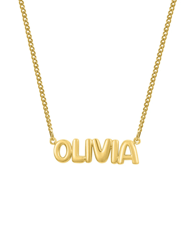 Helium - Custom Necklace - HouseofLx - 18K Yellow Gold