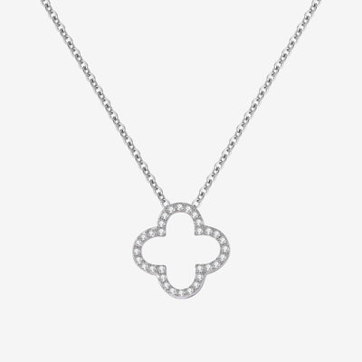 LUCKY GIRL NECKLACE - HouseofLx - 18K White Gold