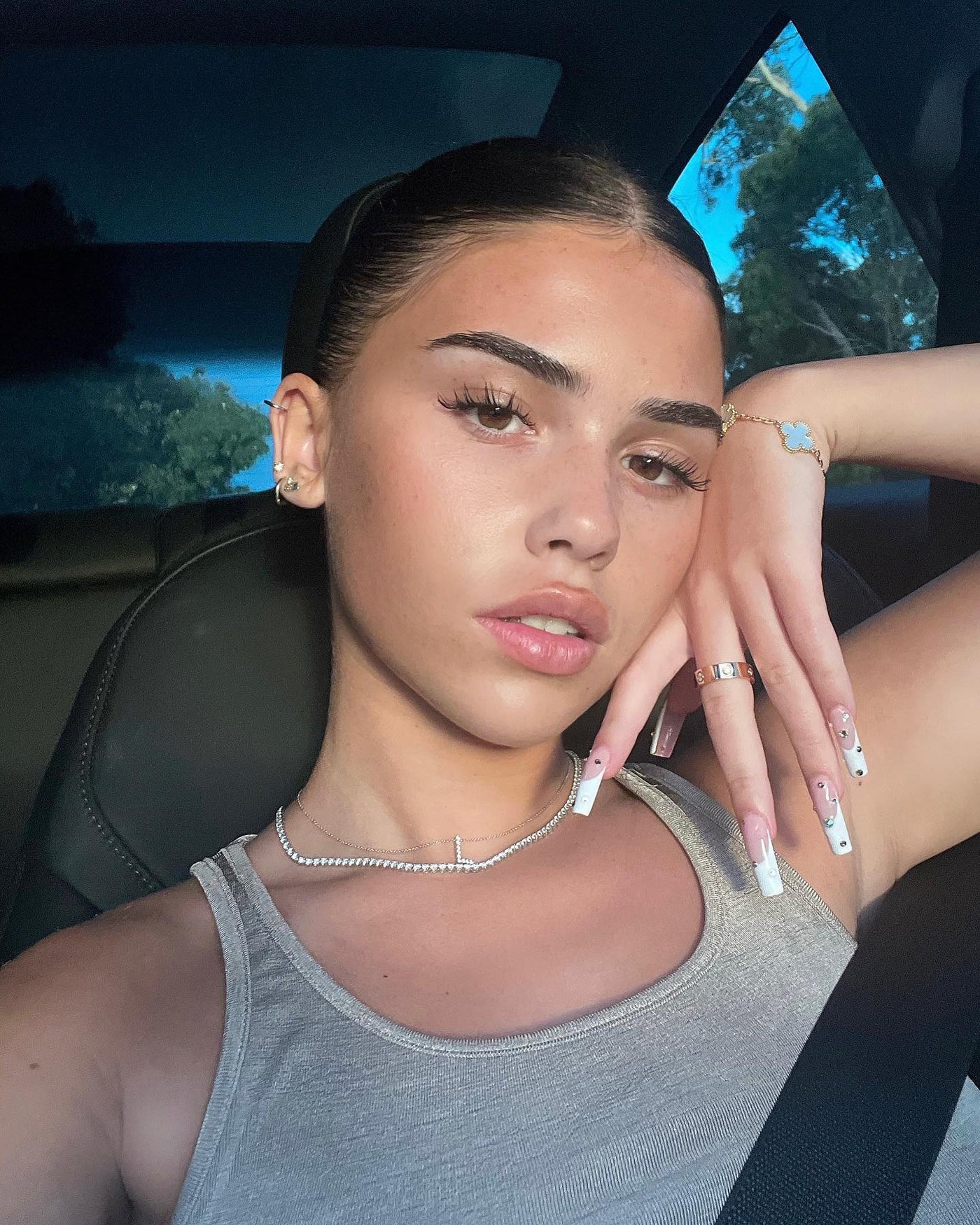 Celestial - Custom Iced Out Initials Necklace