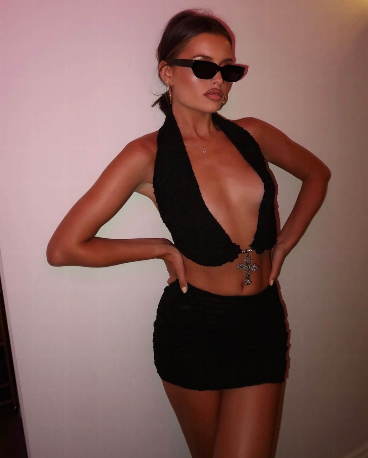 Celestial - Custom Iced Out Initials Necklace