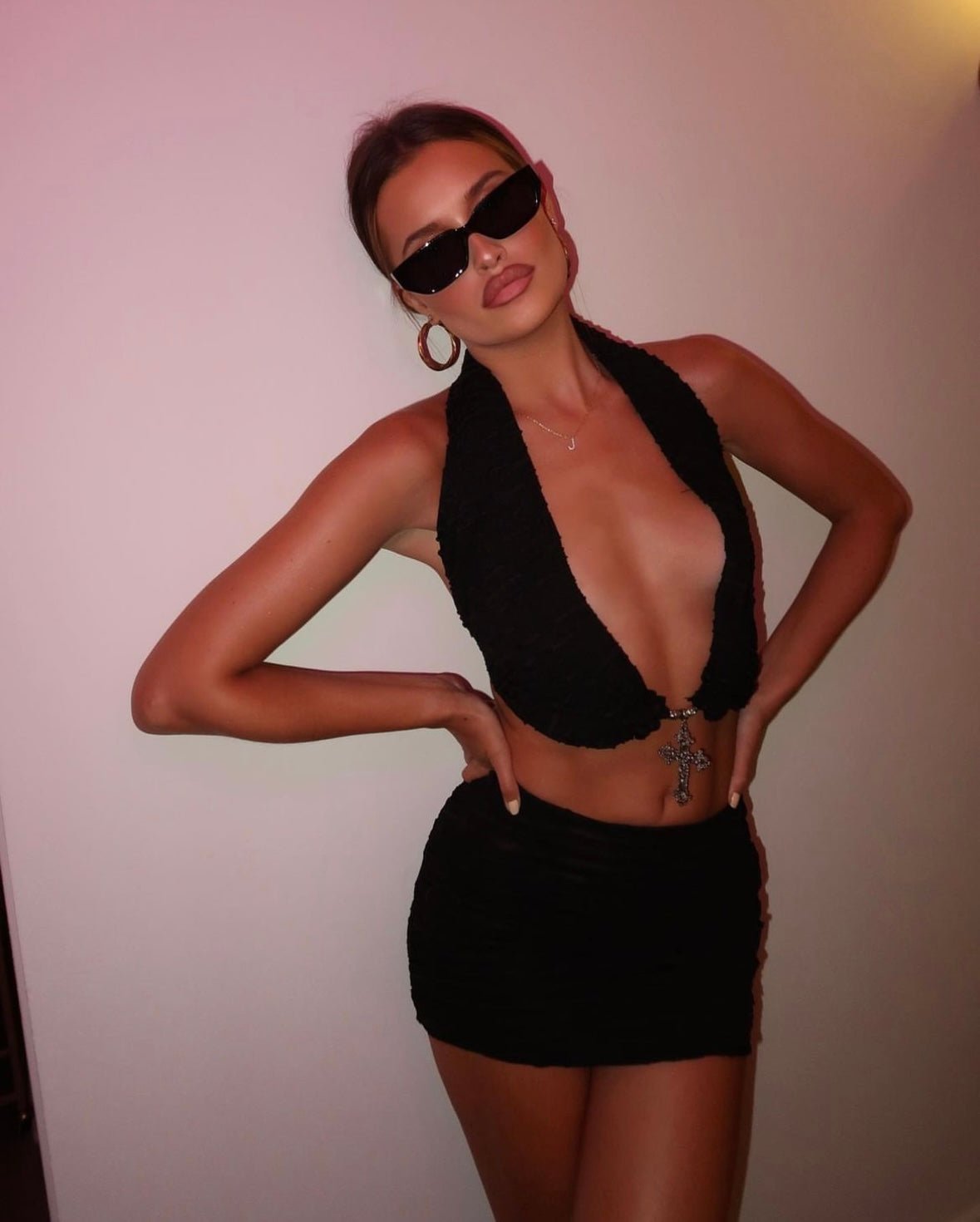 Celestial - Custom Iced Out Initials Necklace