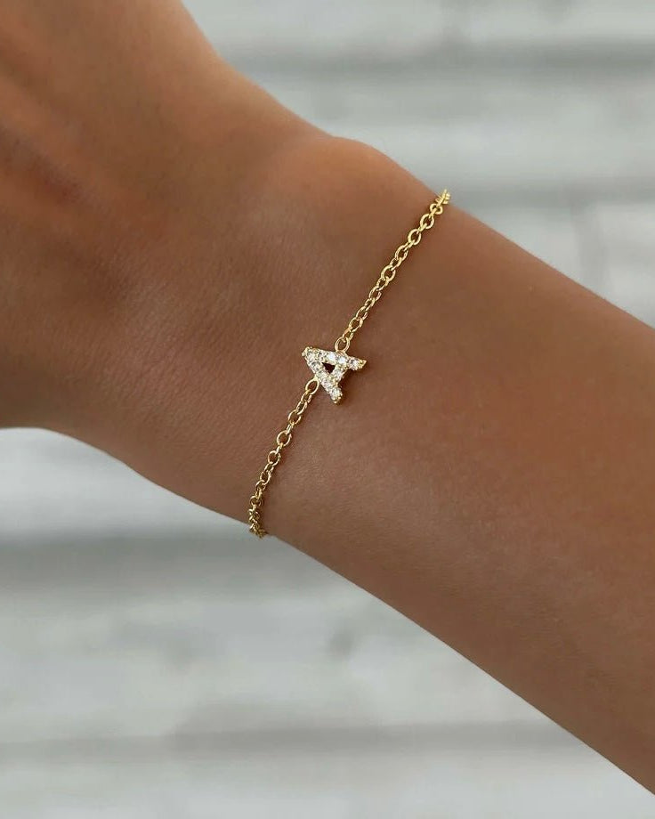 Main Character - Iced Out Custom Bracelet - HOUSE OF LX - 18K Yellow Gold