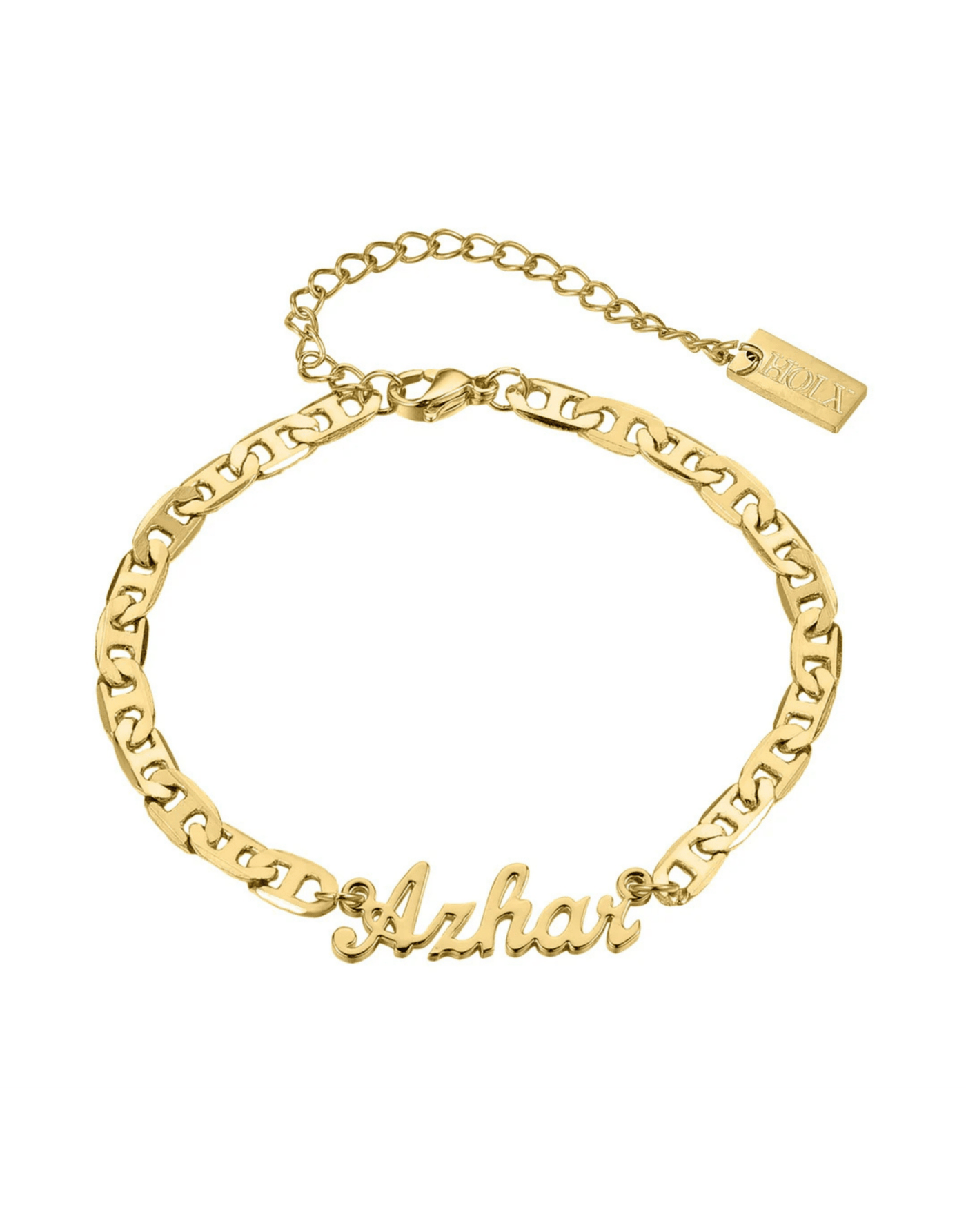 Mermaid - Custom Bracelet / Anklet - HouseofLx - 18K Yellow Gold