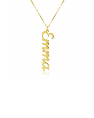 Original - Custom Vertical Necklace - HouseofLx - 18K Yellow Gold