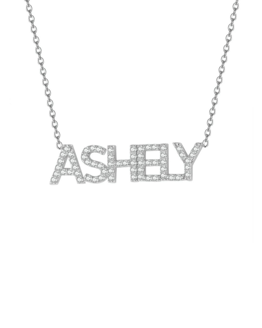 ROYAL - CZ DIAMOND CUSTOM NECKLACE - HouseofLx - 18K Yellow Gold