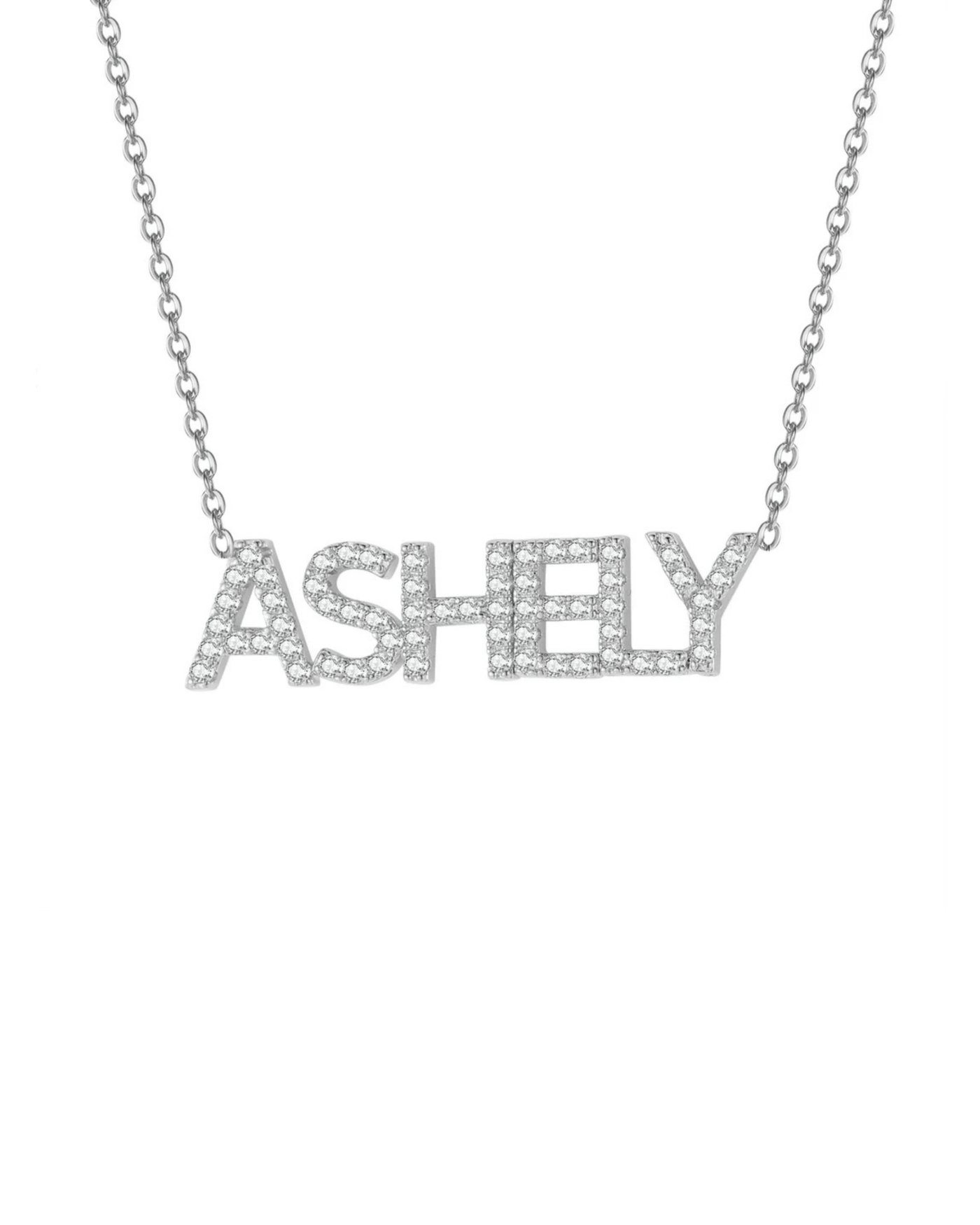 ROYAL - CZ DIAMOND CUSTOM NECKLACE - HouseofLx - 18K Yellow Gold