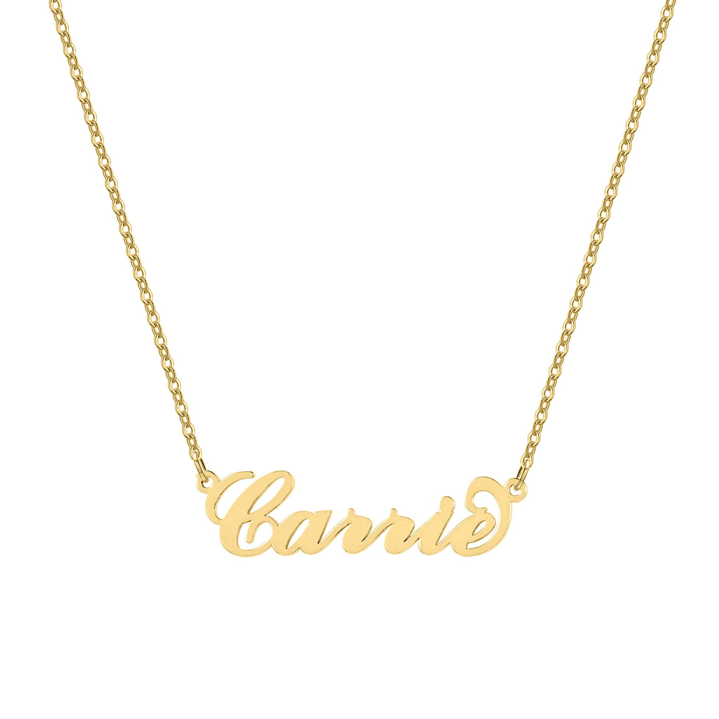 X And The City - Custom Necklace - HouseofLx-18K Yellow Gold