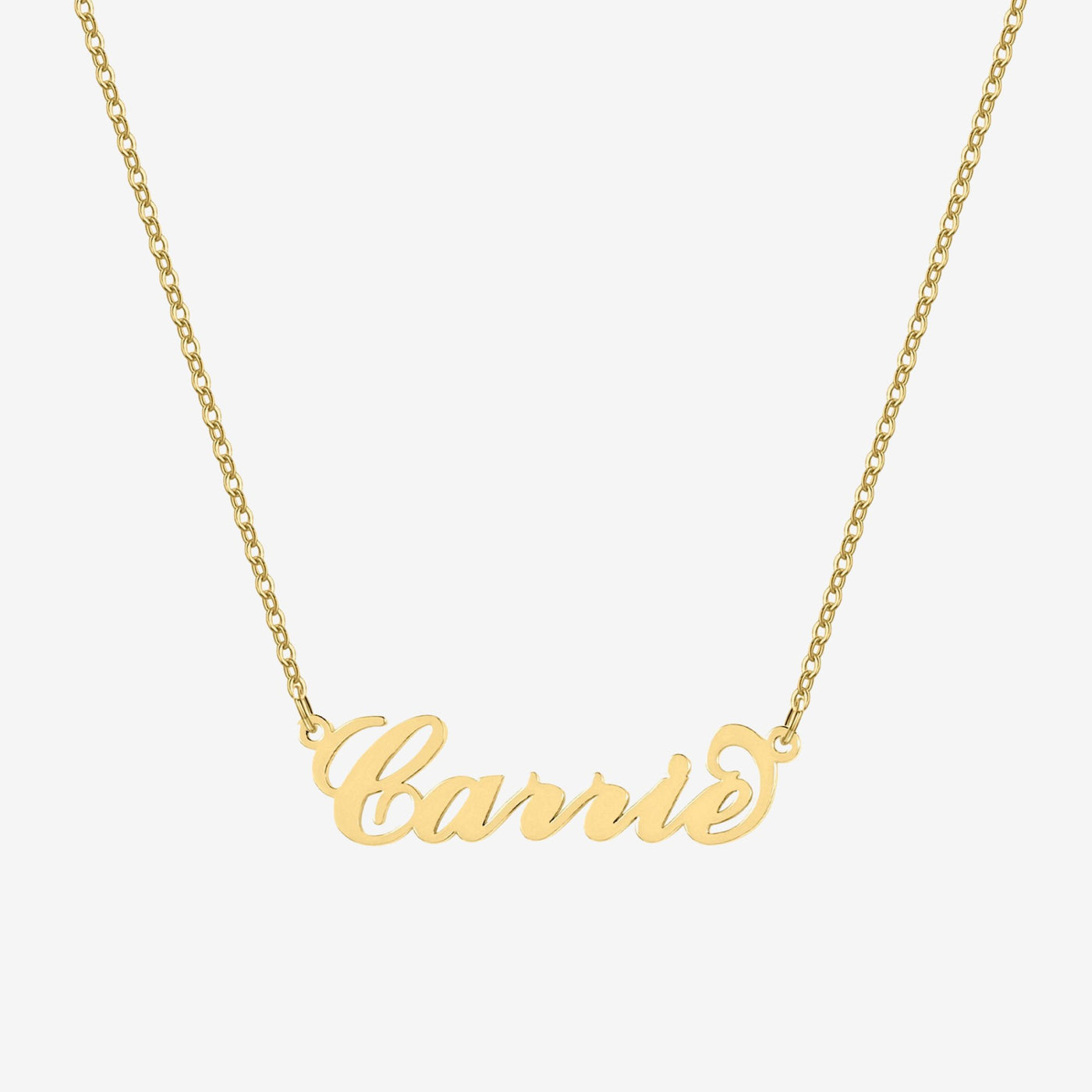 X And The City - Custom Necklace - HouseofLx - 18K Yellow Gold