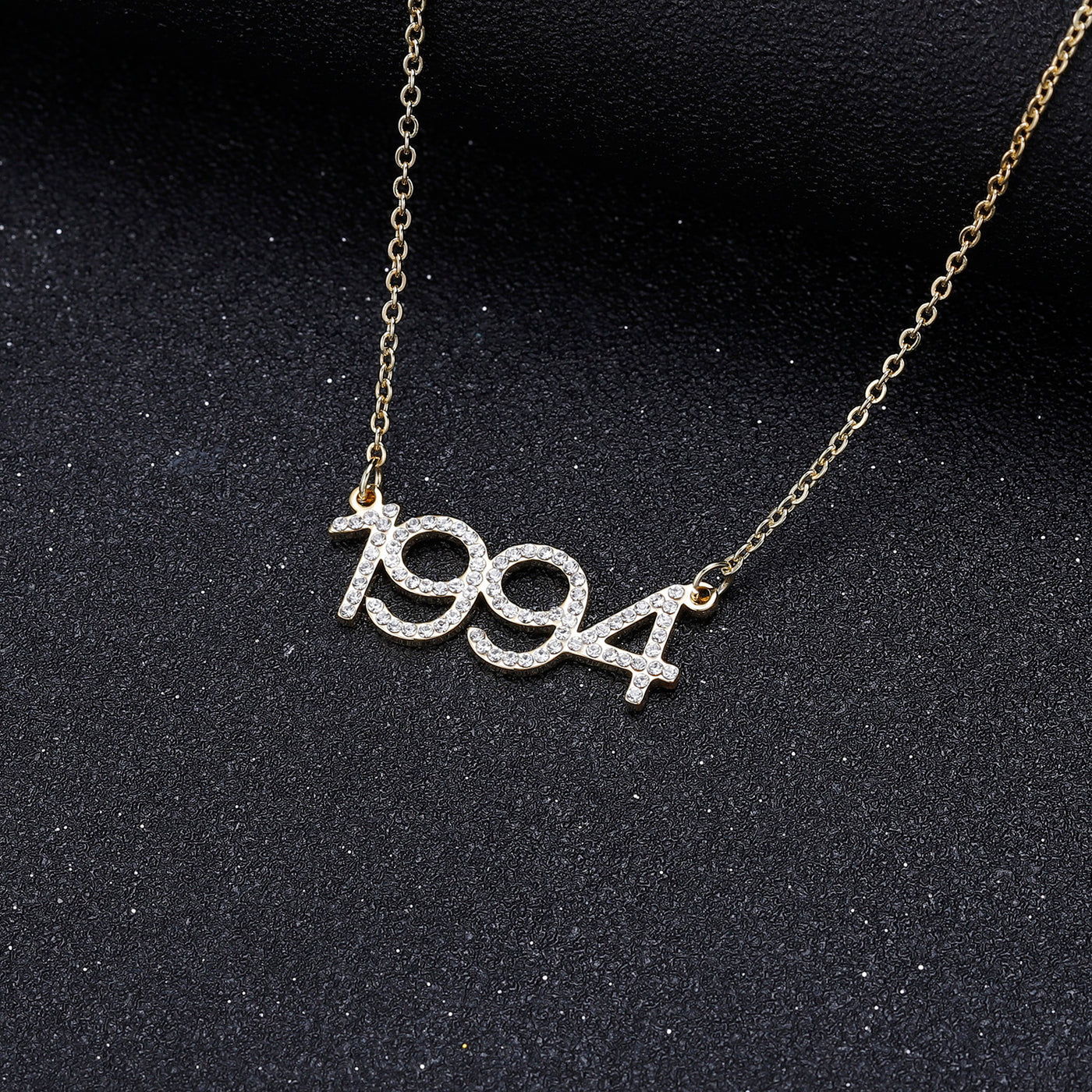 Mod - Iced Out Custom Year Necklace
