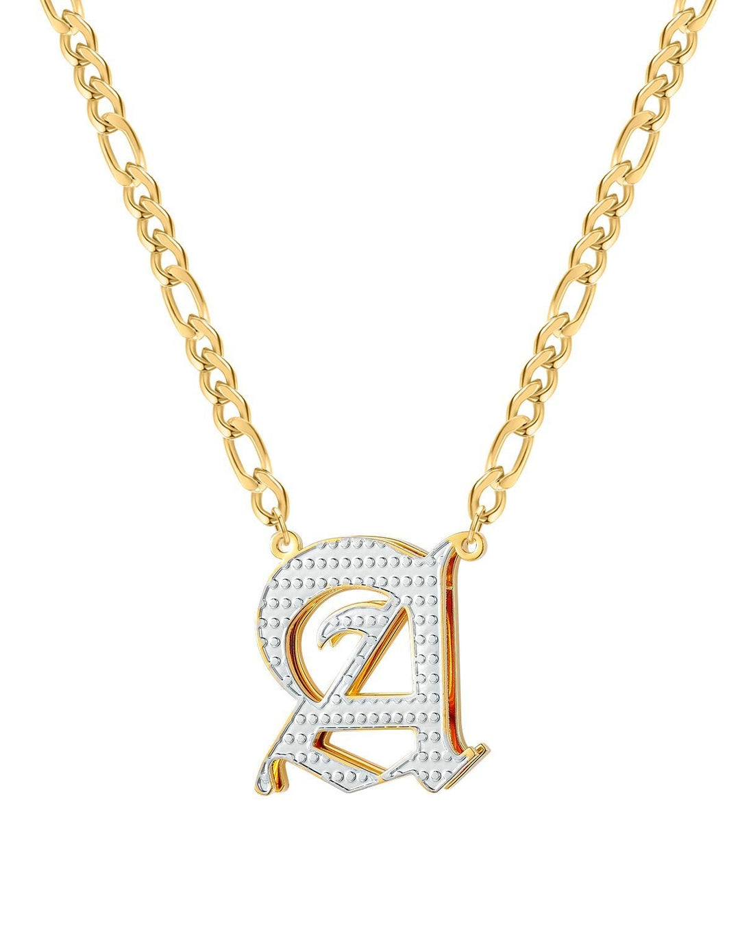 Extreme Supreme - Custom Initial Necklace - HouseofLx-18K Yellow Gold