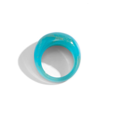 Forever 90's - Nostalgia Bubble Ring - HouseofLx-Hawaii Blue
